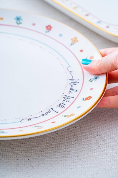 ACAR Livaldi 6 Piece Serving Plates - 26 cm