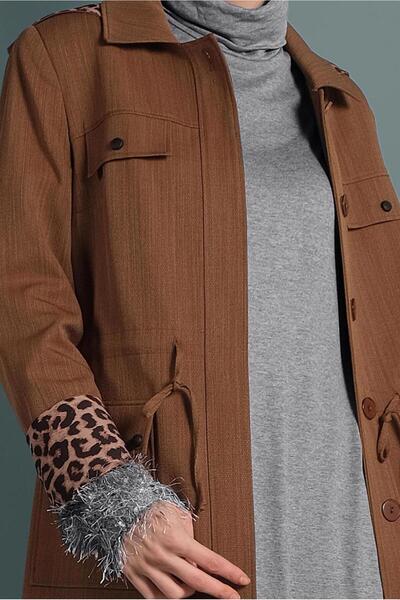 Alvina Overcoat with Hood and Pocket 10128