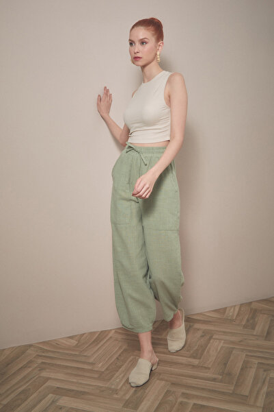 Fulla Moda Bürümcük Fabric Crop Body