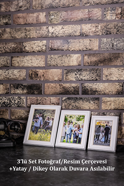 Araste 3'lü Set 10cmx15cm 13cmx18cm 15cmx21cm Resim, Fotoğraf, Belge, Poster,...