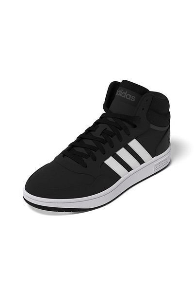 adidas Męskie buty sportowe Hoops 3.0 Mid Classic Vintage Black Gw3020