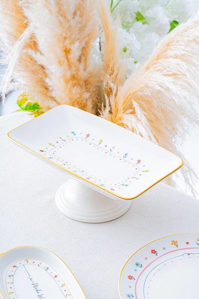 ACAR Livaldi Footed Presentation Plate - 28 cm