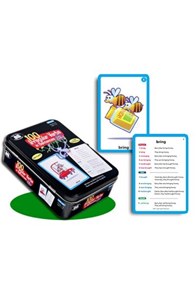 DuyuMarket Cümle Içerisinde Kullanılan 100 Düzensiz Fiil Süper Kartlar Fd 146