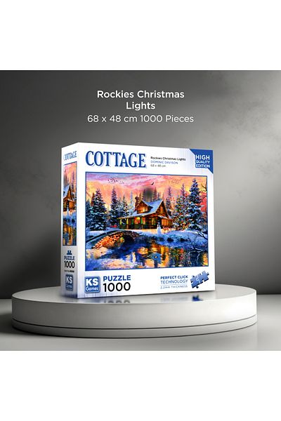 Ks Games 1000 Piece Christmas Lights Puzzle