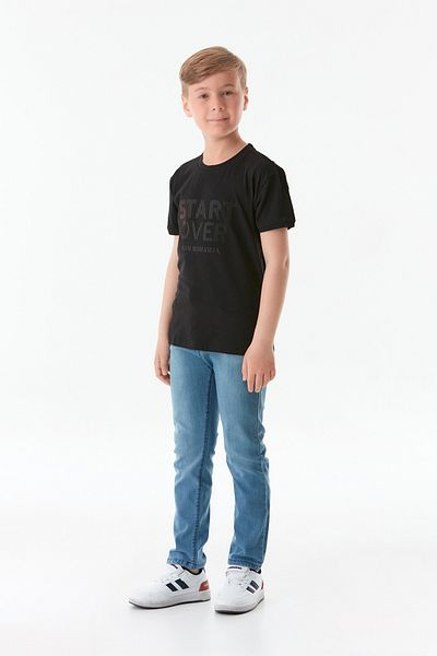 Fulla Moda Printed Crew Neck Boys' T-Shirt