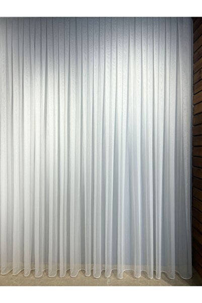 artdoppio Κομψή κουρτίνα από τούλι - Κατάλληλη για σαλόνια και δωμάτια καλεσμένων με απλό μόλυβδο και χωρίς σιδέρωμα