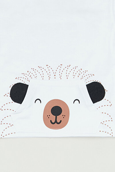 Fulla Moda Boy's T-Shirt - Printed and Kangaroo Pocket