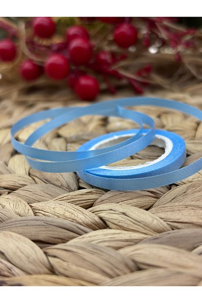Deniz Party Store 4 mm Blue Balloon String Raffia - 5 Meters 1 Piece