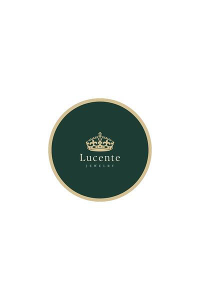 Lucente Jewellery Hediye Kutulu 925 Ayar Altın Gümüş Kaplama 3 Boyutlu Harf Kolye Isim Baş Harfli I Harfi Kolyesi