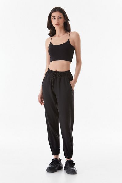 Fulla Moda Jogger Φούτερ με ελαστική μέση