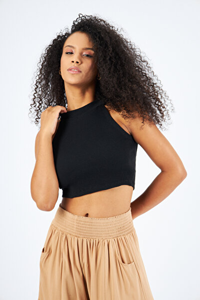 ESPOİRPLUS ΜΑΥΡΟ ΧΡΩΜΑ ΚΑΜΙΖΑ CROP