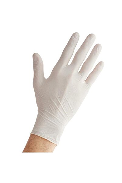 ÇELİKPENÇE Lateks Pudralı Muayene Eldiveni Small