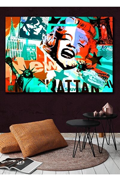Generic Brand Dekorativna prilagođena bojanka Marilyn Monroe HD print na platnu