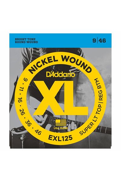 Daddario Exl125 Electric Guitar String (009-046)