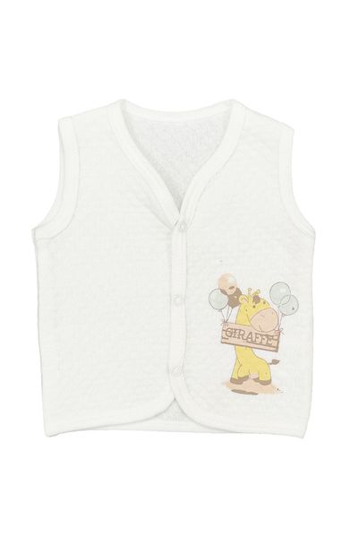 Bibaby Quilted Animal Pattern Vest