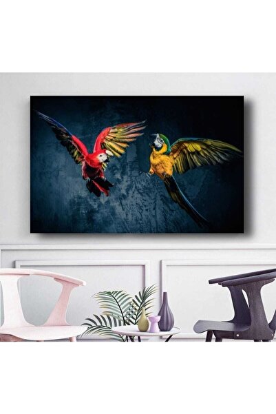 Limitless Design Tablou decorativ pe pânză cu imprimare HD cu papagal