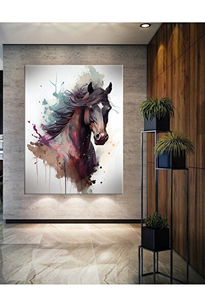 Limitless Design Cal în galop, cai, calitate HD, tablou decorativ pe pânză cu...