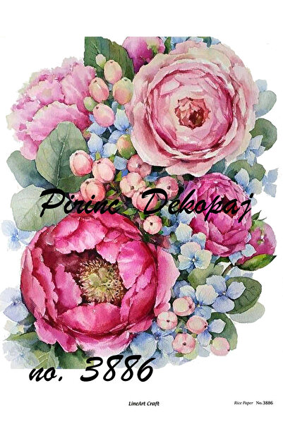 LİNEART ورق ديكوباج نحاسي Lineart 29X42 رقم: L3886