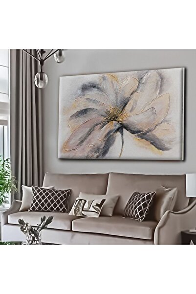 TosbArt TABLONUZ Modern Şık Çiçek Yüksek Kalite Baskı Kanvas Tablo E23