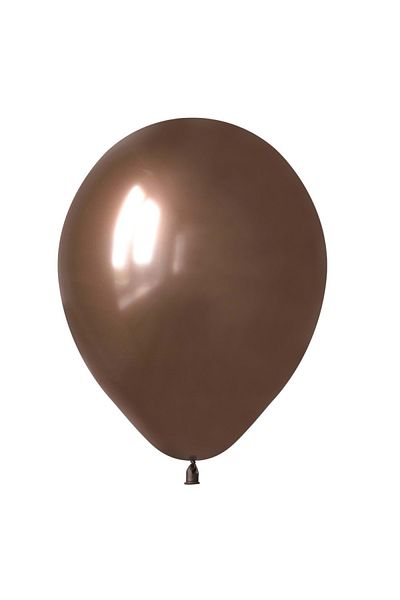 Organizasyon Pazarı 12 inch Chocolate Brown Color 10 Pieces Pastel Decoration Balloon