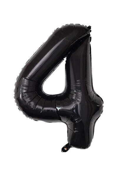 Organizasyon Pazarı 34 بوصة 4 لون أسود رقم احباط بالون