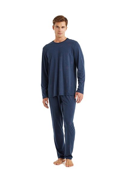 Blackspade Ανδρικό σετ πιτζάμες Navy Blue 40573