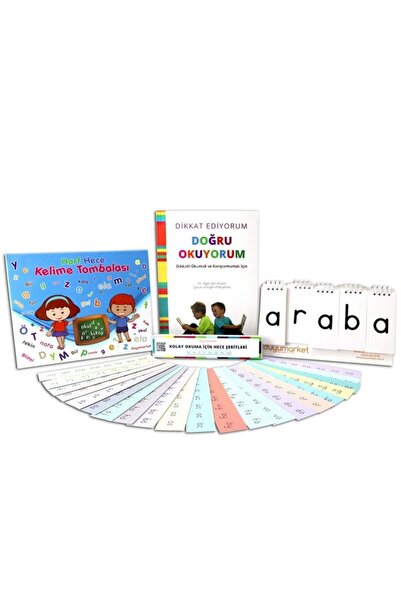 DuyuMarket Okumayı Öğrenme Seti
