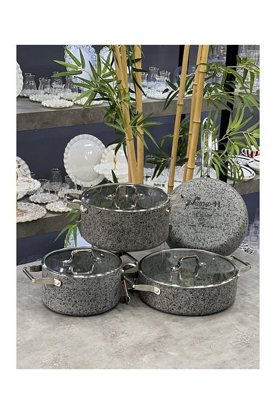 Brioni Stone Stone Series - 7 Piece Pot Set