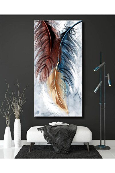 Limitless Design Pene decorative de pasăre, imprimare HD, tablou pe pânză