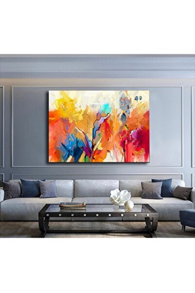 Limitless Design Pictură modernă Smiley Canvas Color Mix