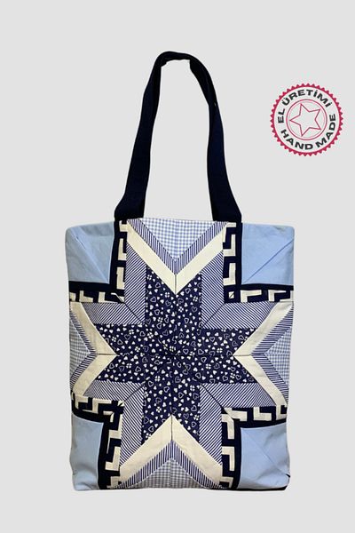 Uretti Özlem 8633 - Geantă de design realizată manual bleumarin