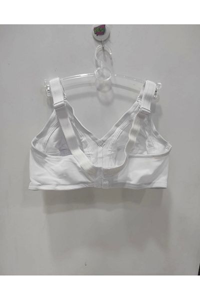 F.K Unassisted Recovery Polka Dot White Bra - 7039
