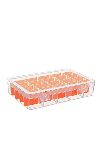 Beauty Box Στολίδι νυχιών Οργανωτής κοσμημάτων Ποιοτικής παραγωγής Ρυθμιζόμενο 25 θέσεων Κοσμήματα μακιγιάζ πολλαπλών χρήσεων