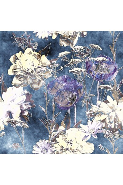 Generic Brand Tablou decorativ pe pânză cu flori de liliac, imprimare HD
