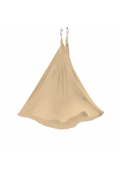 DuyuMarket Yoga Hamağı ( Yoga Fly) - Bej - Orijinal Sandy Kumaş