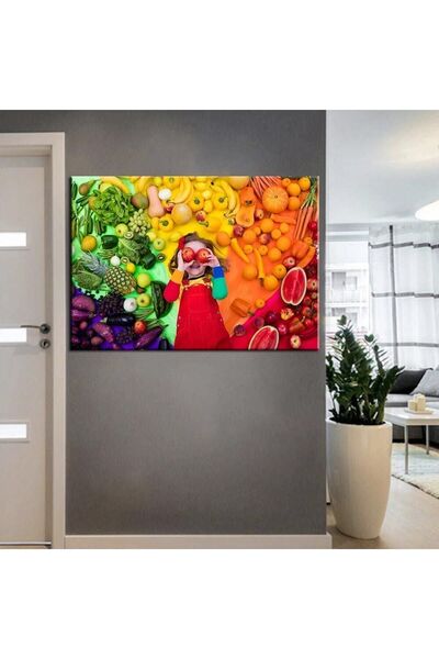 TosbArt Beslenme Uzmanı Ve Diyetisyen Dekorasyon Tabloları Kns-05 Dijital Bas...