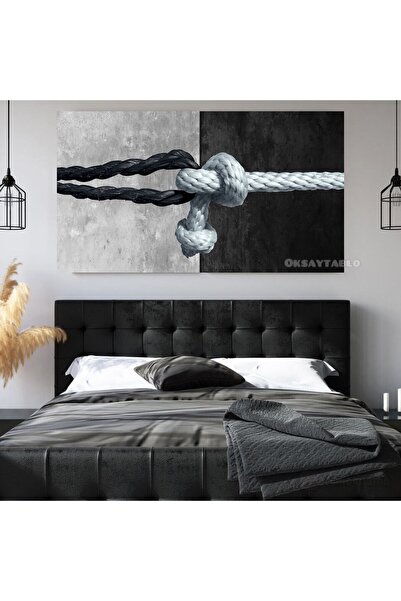 Limitless Design Lojalnost, Posvećenost Dekorativna crno-bela HD štampa na pl...