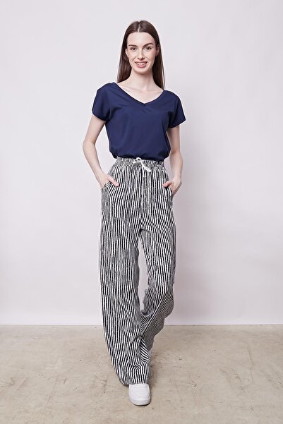 Jument Μπλούζα με λαιμόκοψη σε μπλε λαιμόκοψη Lycra Span - Off Shoulder