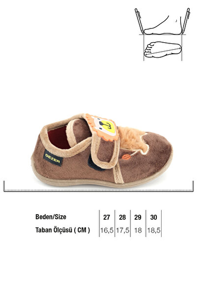 GEZER Χειμερινό Velcro Ρυθμιζόμενη Άνετη Σόλα Παπούτσια Παντόφλες για αγόρια