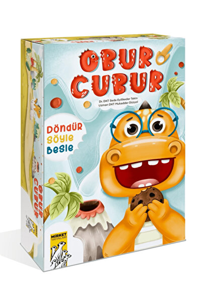 Mirket Yayınları Obur Cubur - Döndür Söyle Besle