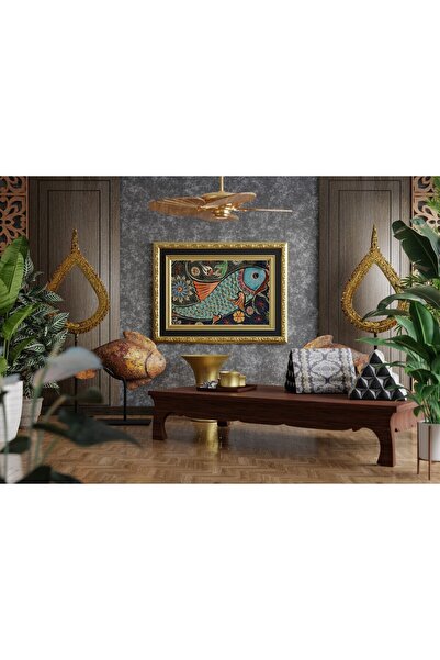 Limitless Design Tablou pe pânză cu imprimare HD Mozaic Fish