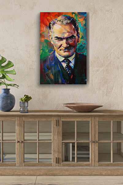Limitless Design Ataturk u stilu grafita, uljana slika, HD print na platnu