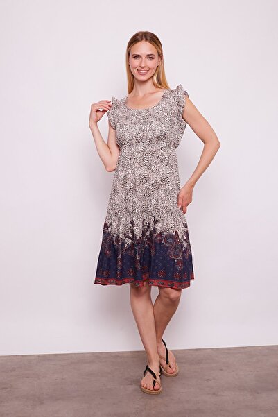 Jument Візерункова вуаль, бален-комір, рукави, спідниця зі збірками, літнє пл...