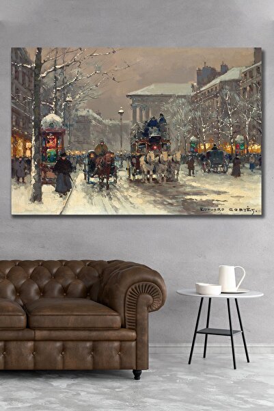 Limitless Design 50x70 Londonska i zimska slika na platnu