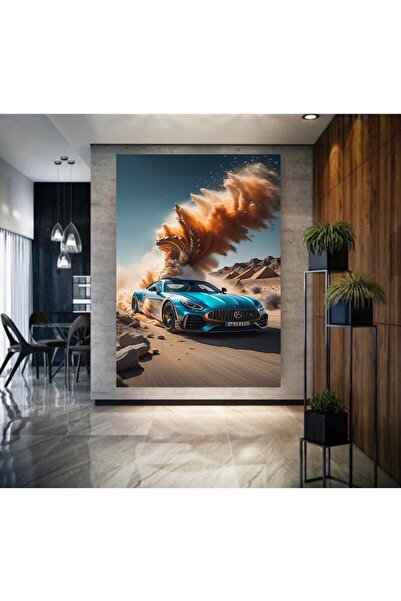gurbaart Mercedes Özel Tasarım Otomobil Galeri,ev,ofis HD Kalite HD Baskı Dik...