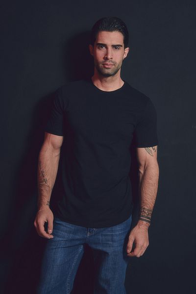 Fulla Moda Μπλουζάκι Basic Crew Neck