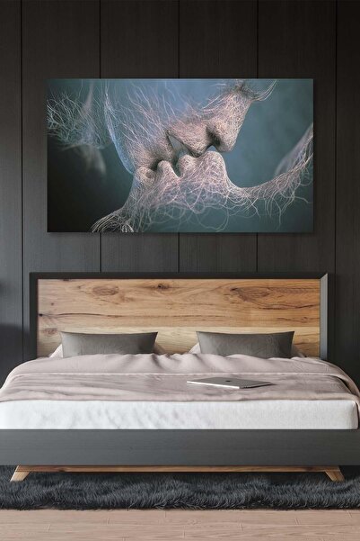 Limitless Design Kiss-HD Print Canvas Art Decor de perete pentru living, dorm...