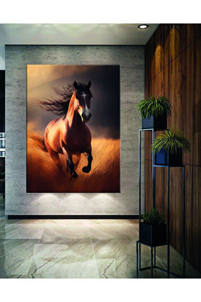 Limitless Design Cal în galop, cai, calitate HD, tablou decorativ pe pânză cu...
