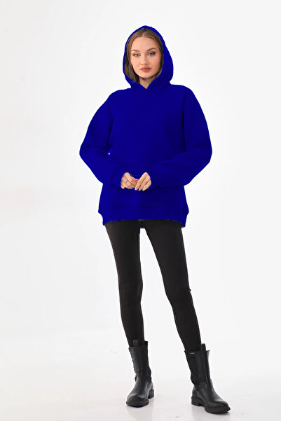 batı Cămașă groasă, supradimensionată, cu mâneci raglan în interior