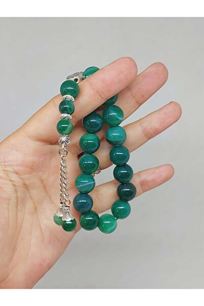 Yasamtohumu Piatra de agat 17 Efe Tesbih 12mm (53376)